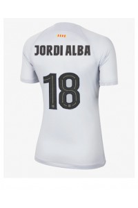 Fotbalové Dres Barcelona Jordi Alba #18 Dámské Třetí Oblečení 2022-23 Krátký Rukáv